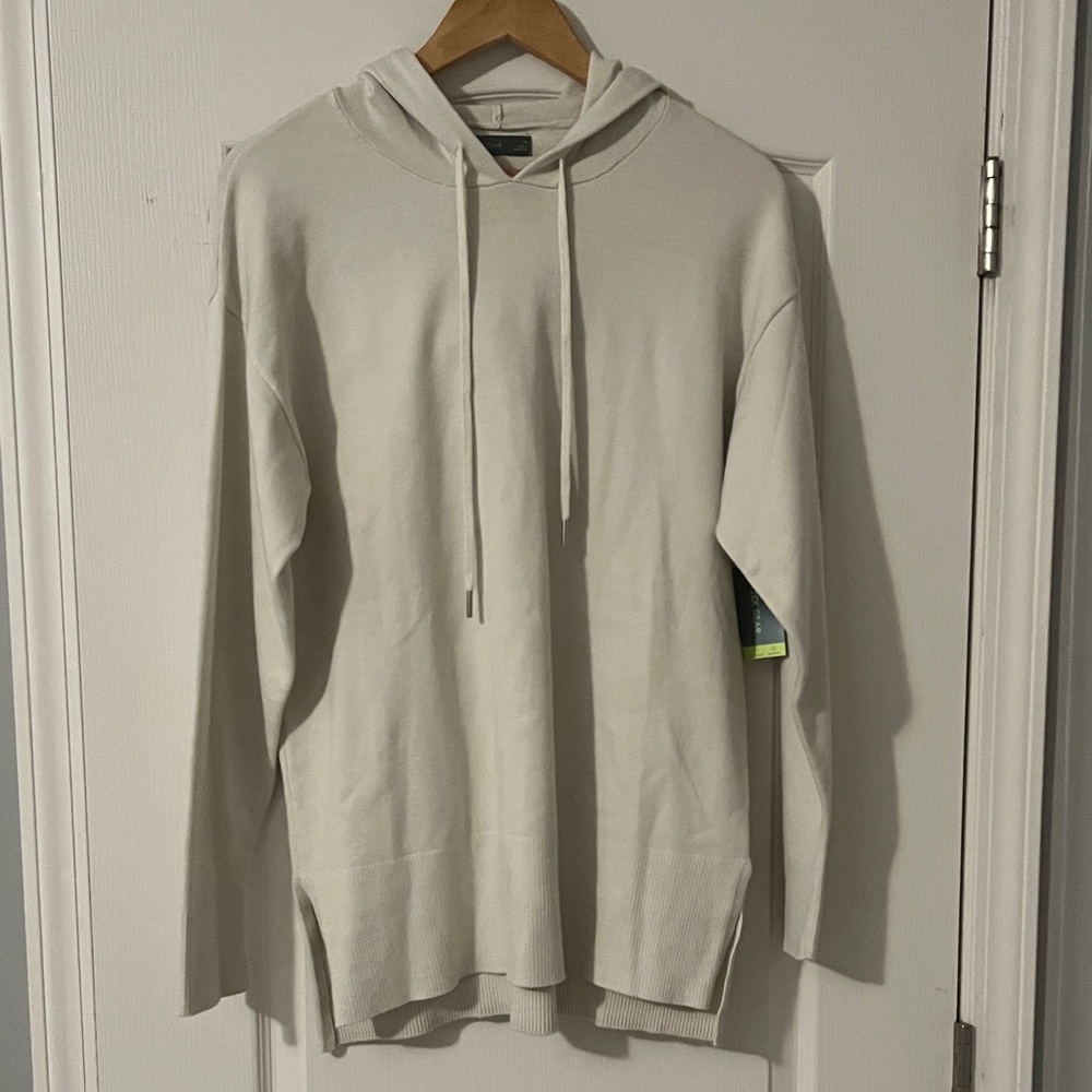 Tek Gear Cream Hooded Sweater